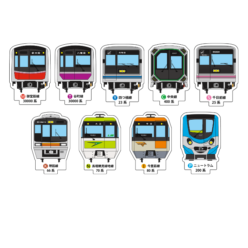 ダイカット車両ステッカー